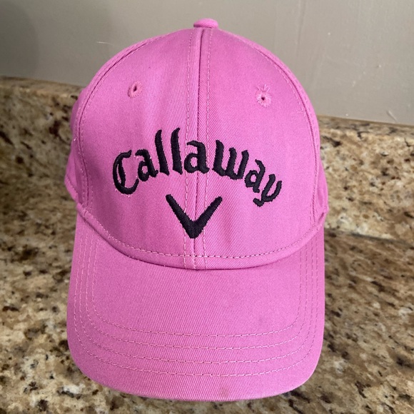 Callaway Accessories Callaway Pink Womens Golf Hat With Embroidered